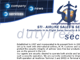 Web Design for Duty Free Security